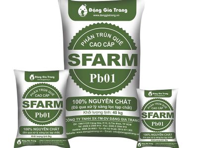 Phân trùn quế SFARM PB01 – 2kg, 5kg, 10kg